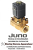 533370334 - Magneetventiel 2-weg 230 VAC voor kookketel aansluiting 1" nominale breedte 25mm steekbus DIN 180°C BÜRKERT JUNO