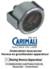 135541228 - Manometer ø 41 mm drukbereik 0 tot 15 bar