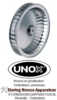005601489 - Ventilatorblad D1 ø 197mm H1 32mm UNOX
