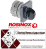 193345019 - Draaischakelaar 2 0-1 contactset 2 type CA0120002 380V 12A ROSINOX