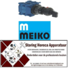 154345474 -Draaischakelaar 3 0-1-2 contactset 3 type CH6-A230 400V 20A as ø 6x4,6mm as L 21mm met knop Meiko