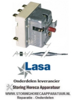209326726 - Maximaalthermostaat uitschakeltemp. 140°C LASA LS3