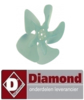 05810213 - Ventilatorblad zuigend ø 154mm DIAMOND ICE20A