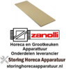 798850134 - Vuurvaststeen L 1046mm B 349mm H 14mm geribbeld voor pizzaoven verzending uitsluitend per transporteur ZANOLLI