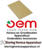 GAS835850007 - Vuurvaststeen voor pizzaoven L 495mm B 315mm H 14mm OEM verzending uitsluitend per transporteur