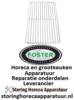 119970125 - Draadrooster GN 1/1 B 325mm D 530mm staal kunststof gecoat dwarsbalken 1 wit FORSTER