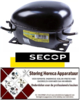 1503070207 -Compressor koelmiddel R134a type NL8.4MF 1/4HP cilinderinhoud 8,35cm³ RSIR/CSIR 220-240V H 197mm Secop