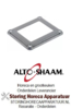 836359297 - Frame L 95mm B 81mm bevestigings voor Altoshaam