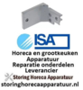202696665 -Houder aluminium voor scharnier voor deur inbouwpositie rechts ISA