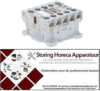 133380238 - Magneetschakelaar relais AC1 20A 230VAC (AC3/400V) 8,4A/4kW hoofdcontact 3NO hulpcontact 1NO