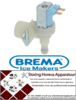 812370427 -Magneetventiel enkel haaks 230VAC ingang 3/4" uitgang 11,5mm uitgang 1,2l/min DN10 t.max. 90°C BREMA