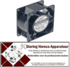 965601081 - Ventilatormotor axiaalventilator 230VAC 50/60Hz 14/13,5 W lager kogellager