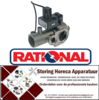 274401889 - Afvoerventiel 12V ingang 40mm uitgang 40mm voor oven RATIONAL