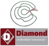04891711082  - VERWARMINGSELEMENT VOOR PZF/40 - 2200W - DIAMOND