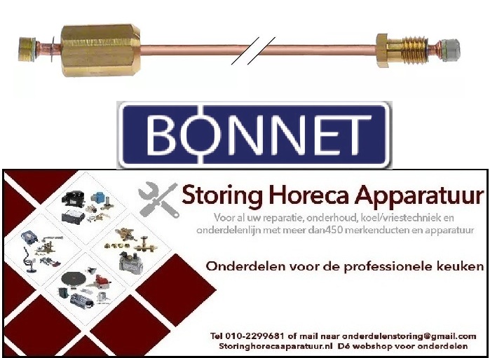 441102811 - Thermokoppelverlenging draad M9x1 - M9x1 L 600mm BONNET