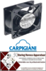 525601080 - Axiaalventilator L 119mm B 119mm H 38mm 230VAC 50/60Hz 23/20W lager kogellager CARPIGIANI