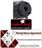 115SP13 - Ring met knikker Zwart koude sauzen (Klephuis Compleet met Kogelventiel Emmer-Sauzen Dispenser CATERCHEF