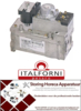 148101164 - Gasventiel type VR4605A 230V 50Hz gasingang 1/2" gasuitgang 1/2" drukbereik 3-37mbar ITALFORNI