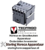 243380873 - Relais AC1 16A 230VAC (AC3/400V) 6,1A/2,2kW hoofdcontact 2NO/2NC - TECFRICO