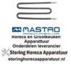 110420330 -Verwarmingselement 2000W 240V L 454mm B 210mm ø 27,5mm draad M14x1 aansluiting M4 voor drogen Mastro