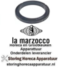 404526883 -zeefhouderpakking met kraal D1 ø 72mm D2 ø 55mm H1 8,1mm H2 6,2mm met buitenkant uitsparingen  La marzocco
