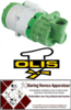 128500521 -Waspomp ingang ø 1" ID uitgang ø 26mm type T33 230V 50Hz fasen 1 0,25kW 0,34PS L 225mm OLIS