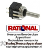 373300000 - Potentiometer 5,2KOhm rotatiehoek 300° met schakelaar as L 18mm draad M10x0,75 RATIONAL