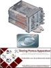 139380139 - Vermogensrelais 230VAC 16A CUPPONE PIZZAPLETTER P45