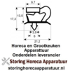 058900372 -Koeldeurrubber B 157mm L 372mm steekmaat schuiflade , Electrolux, Zanussi