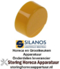 025347439 -Druktaster ø 23mm as 3,7x3,7mm geel Silanos