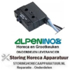 163345214 - Microschakelaar met drukstift 250V 6A 1CO aansluiting kabel 500mm ALPENINOX