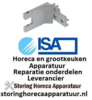 205696666 -Houder aluminium voor scharnier voor deur inbouwpositie rechts ISA