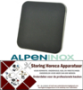 VE194490065 - Kookplaat 2.000W / 230V 220x220mm met rvs rand ALPENINOX