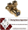545500230 - Drukverhogings pompkop V6105 PROCON L 82mm 180l/h aansluiting 3/8" NPT met bypass koper