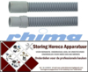 310530608 - Afvoerslang DN24 L 1500mm A ø binnen 24mm A ø buiten 28mm B ø binnen 28mm B ø buiten 35mm RHIMA