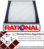 246699743 - Deurglas binnenkant passend voor RATIONAL SCC/CM 101 H 765mm B 475mm