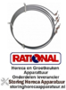 267417698 -  Verwarmingselement 9000W 400V RATIONAL