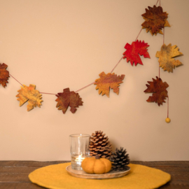 Slinger vilt herfstblad