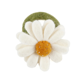 Eiwarmer/decoratie margriet lila