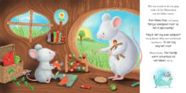 Boekje Nog één knuffel met vingerpopje muis