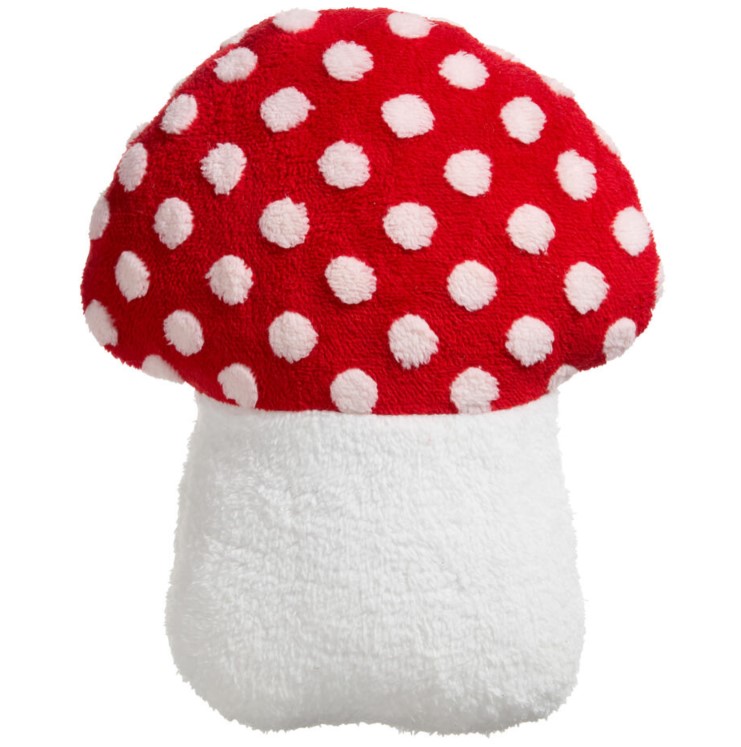 Kussen paddenstoel rood
