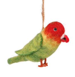 Hanger Sjaal met Verhaal vogel dwergpapegaai