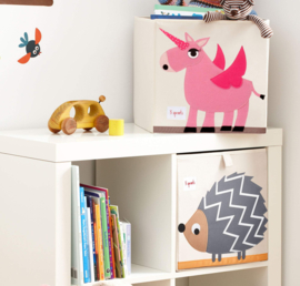 3 Sprouts  opbergbox (past in IKEA Kallax kast) eenhoorn