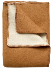 Plaid Jowollina Doubleface camel-wolwit