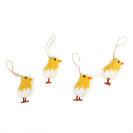 Hanger kuikentje uit het ei