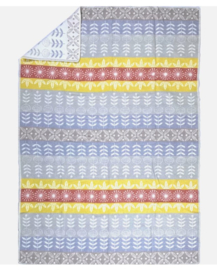 Plaid Jowollina Folklore Floral geel-papaver