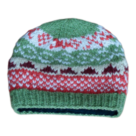 Beanie Nepal groen