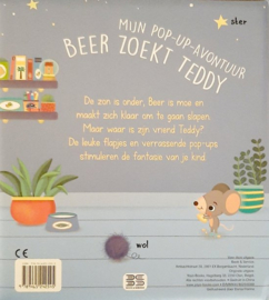 Boekje Beer zoekt Teddy met vingerpopje beer