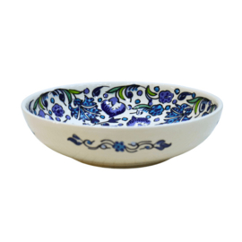 Schaal L  blauw-groen jasmijn