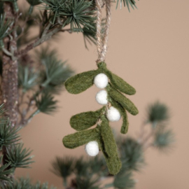 Kersthanger Sjaal met Verhaal mistletoe S